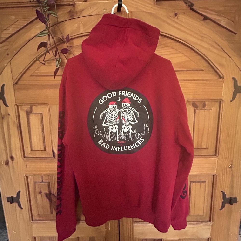 GOOD FRIENDS BAD INFLUENCES Christmas Hoodie